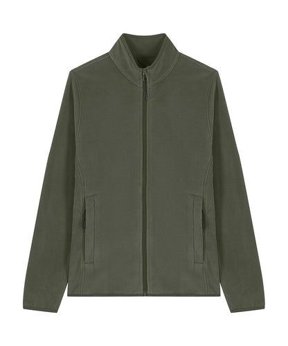 Women's Custom Printed or Embroidered Organic Recycled Fleece Jacket