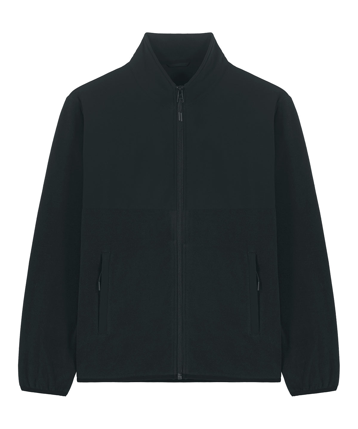 Unisex Custom Printed or Embroidered Organic Recycled Fleece Jacket