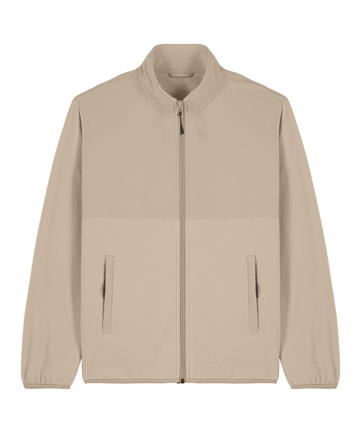 Unisex Custom Printed or Embroidered Organic Recycled Fleece Jacket