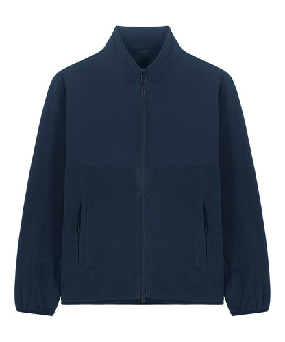 Unisex Custom Printed or Embroidered Organic Recycled Fleece Jacket