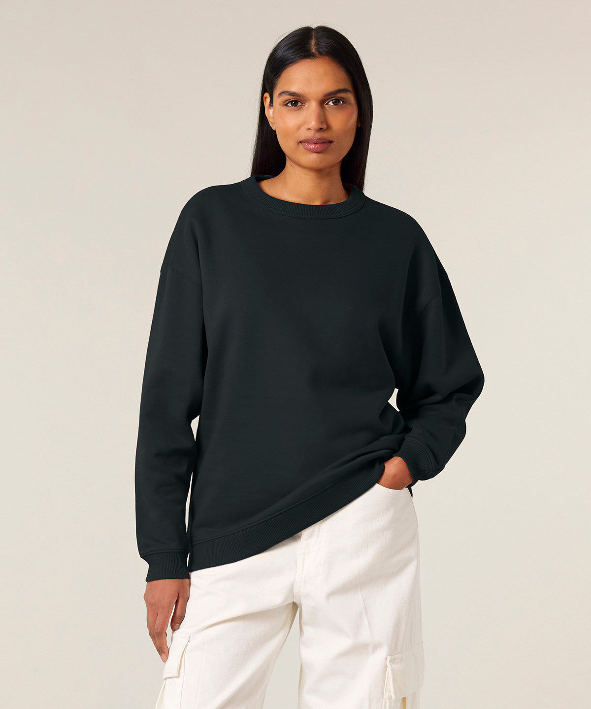Women's Custom Printed or Embroidered Organic Premium Sweatshirt