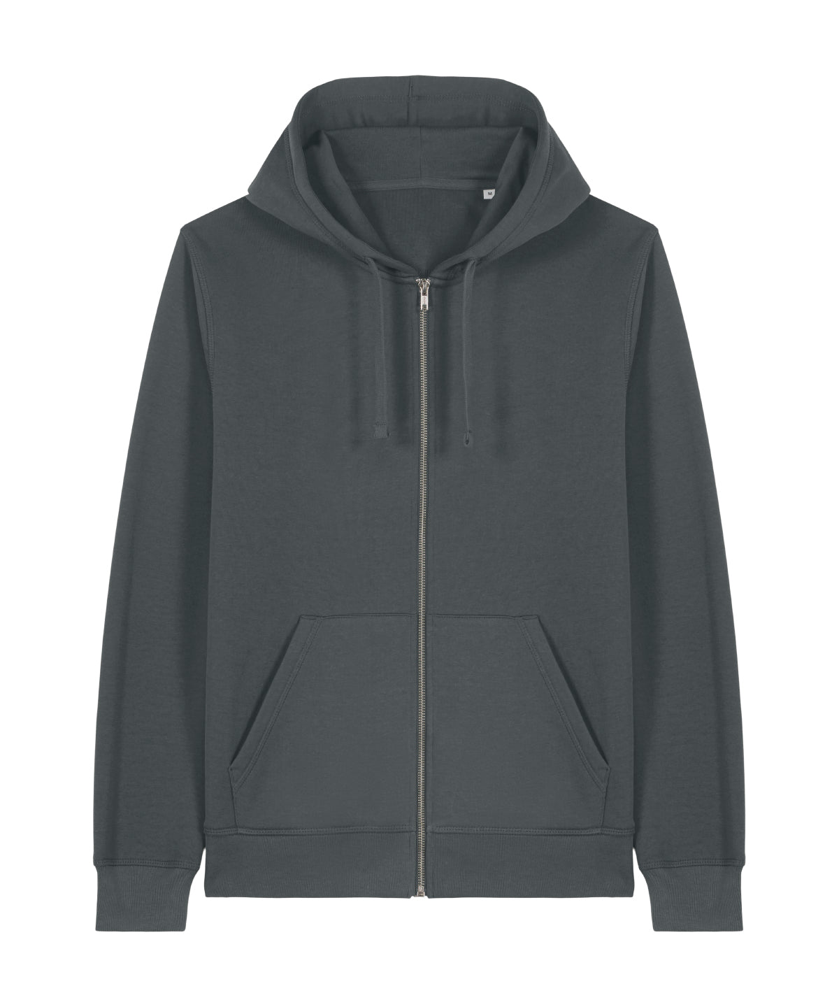 Unisex Custom Printed or Embroidered Organic Recycled Zip-Up Hoodie