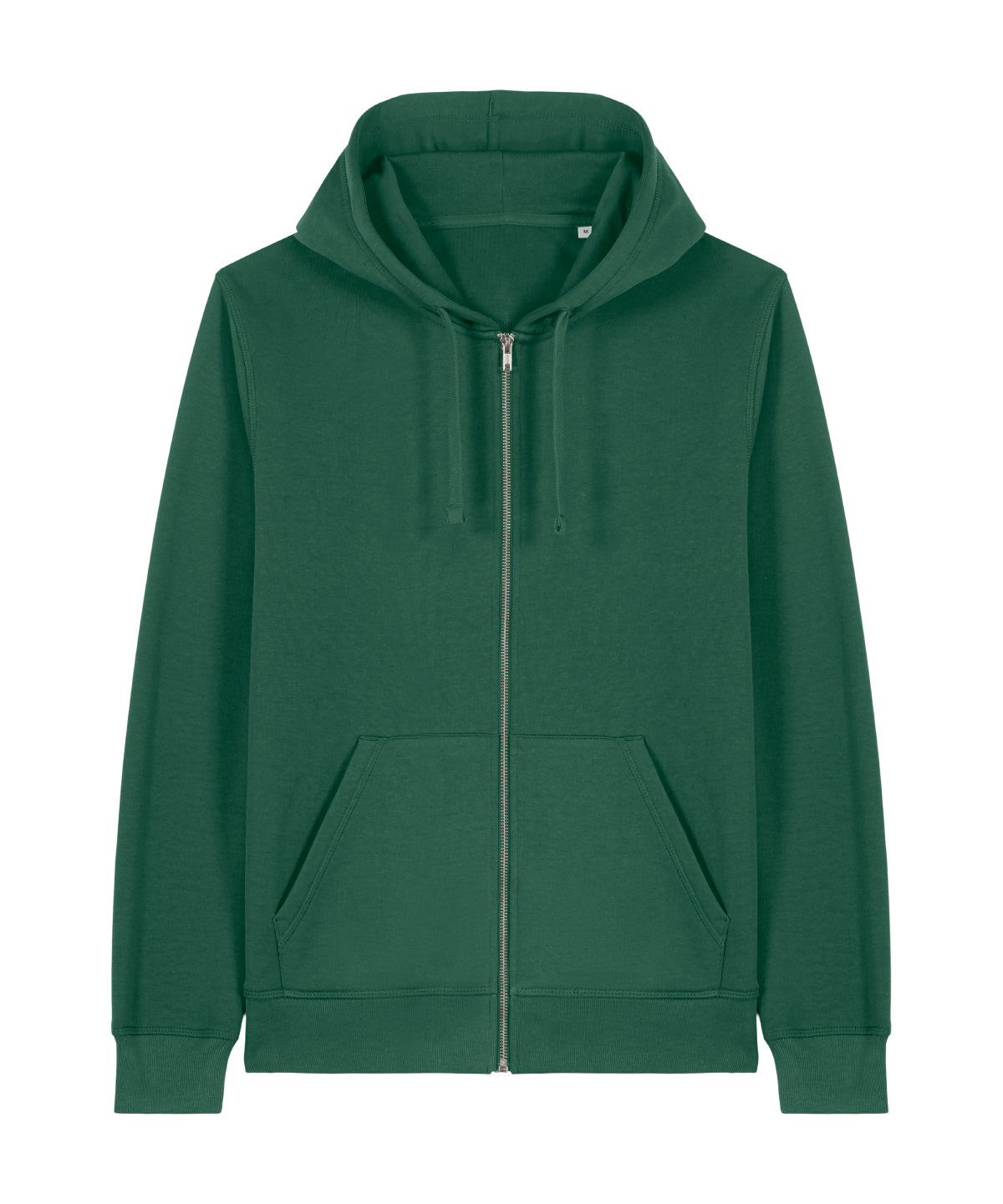 Unisex Custom Printed or Embroidered Organic Recycled Zip-Up Hoodie