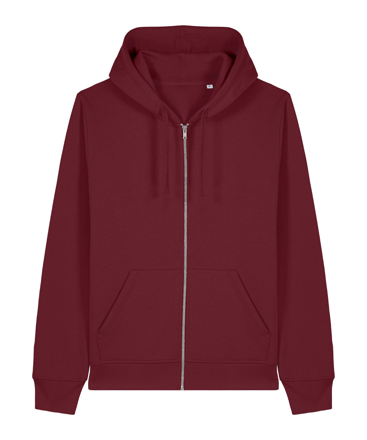 Unisex Custom Printed or Embroidered Organic Recycled Zip-Up Hoodie