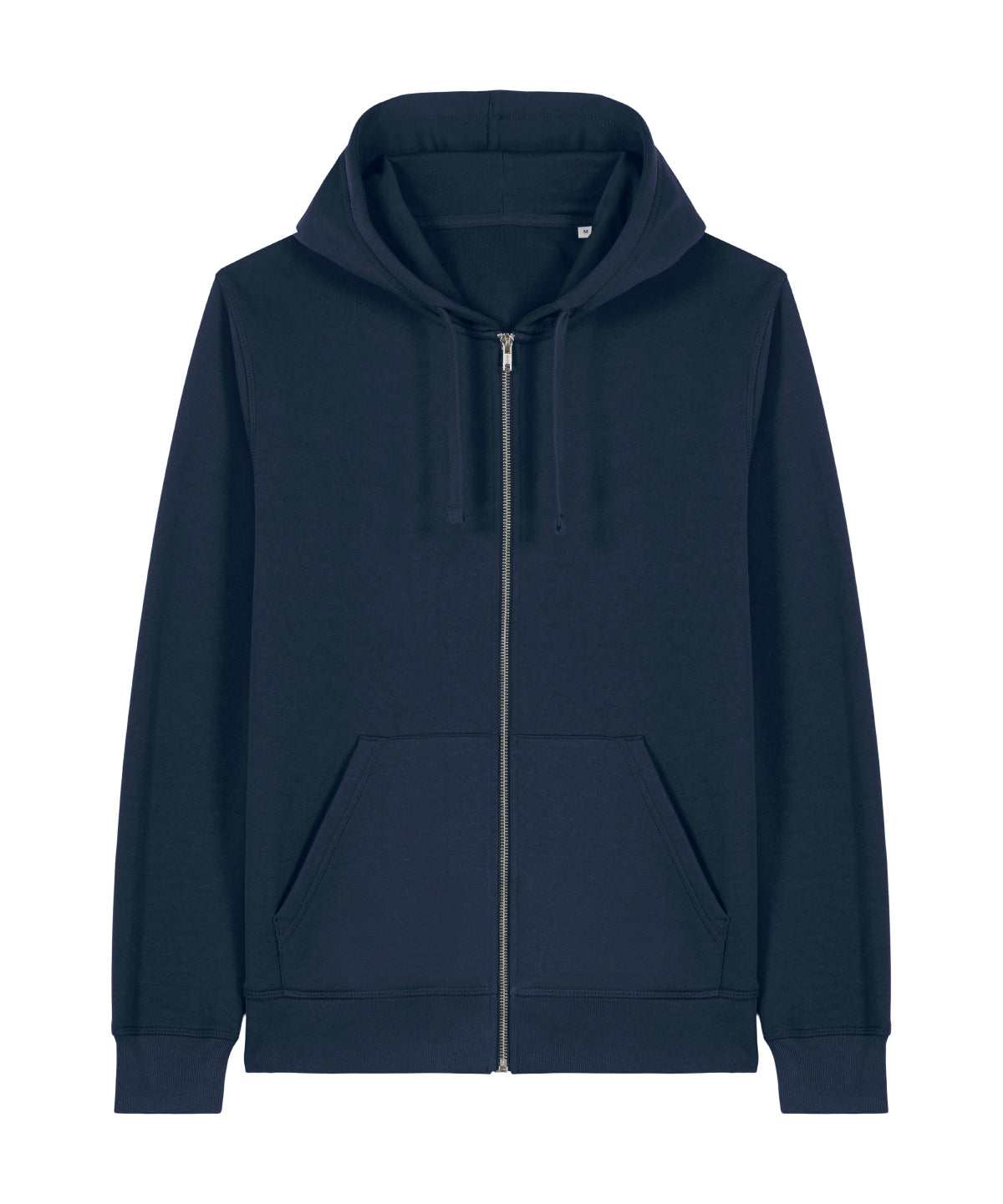 Unisex Custom Printed or Embroidered Organic Recycled Zip-Up Hoodie
