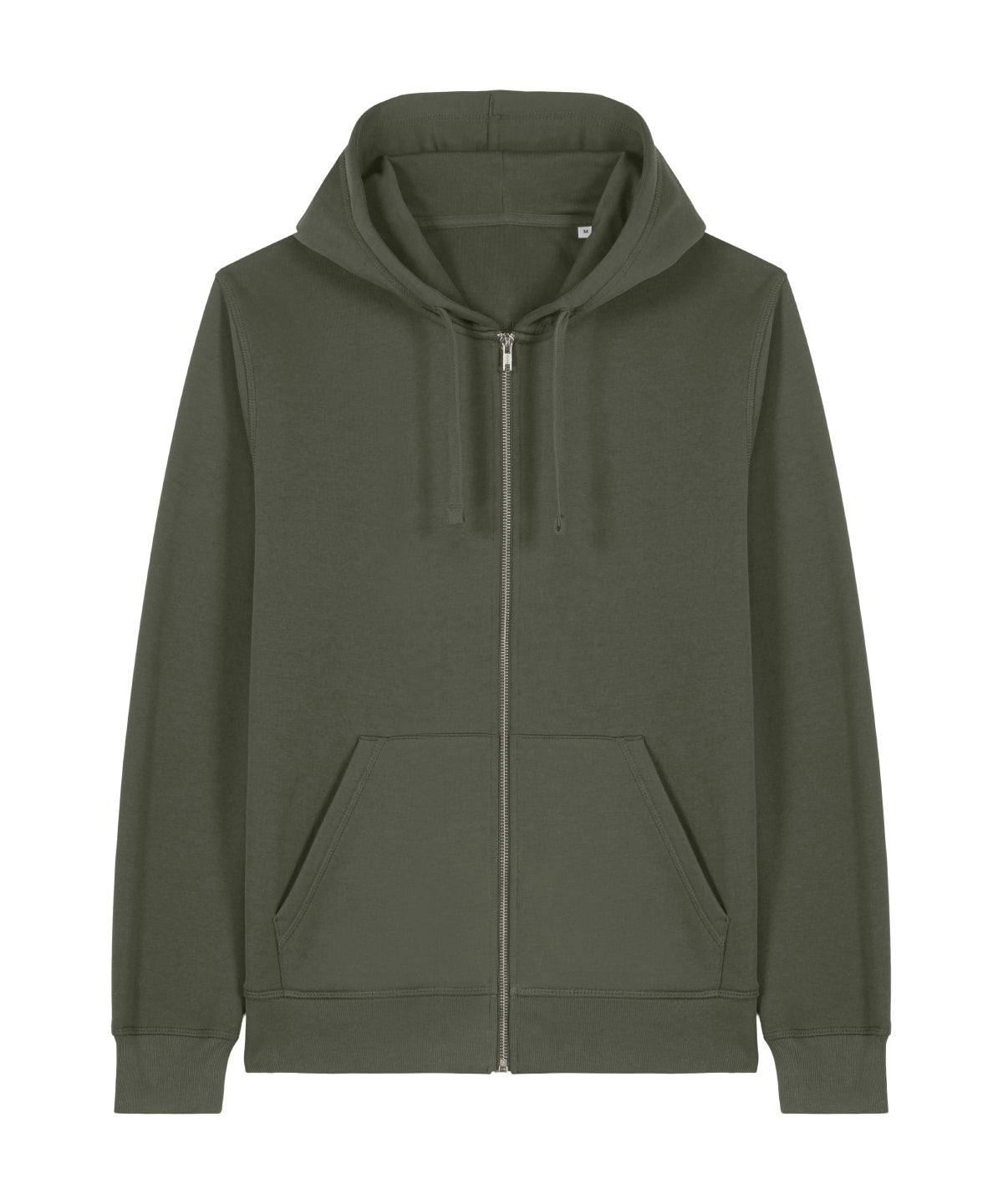 Unisex Custom Printed or Embroidered Organic Recycled Zip-Up Hoodie