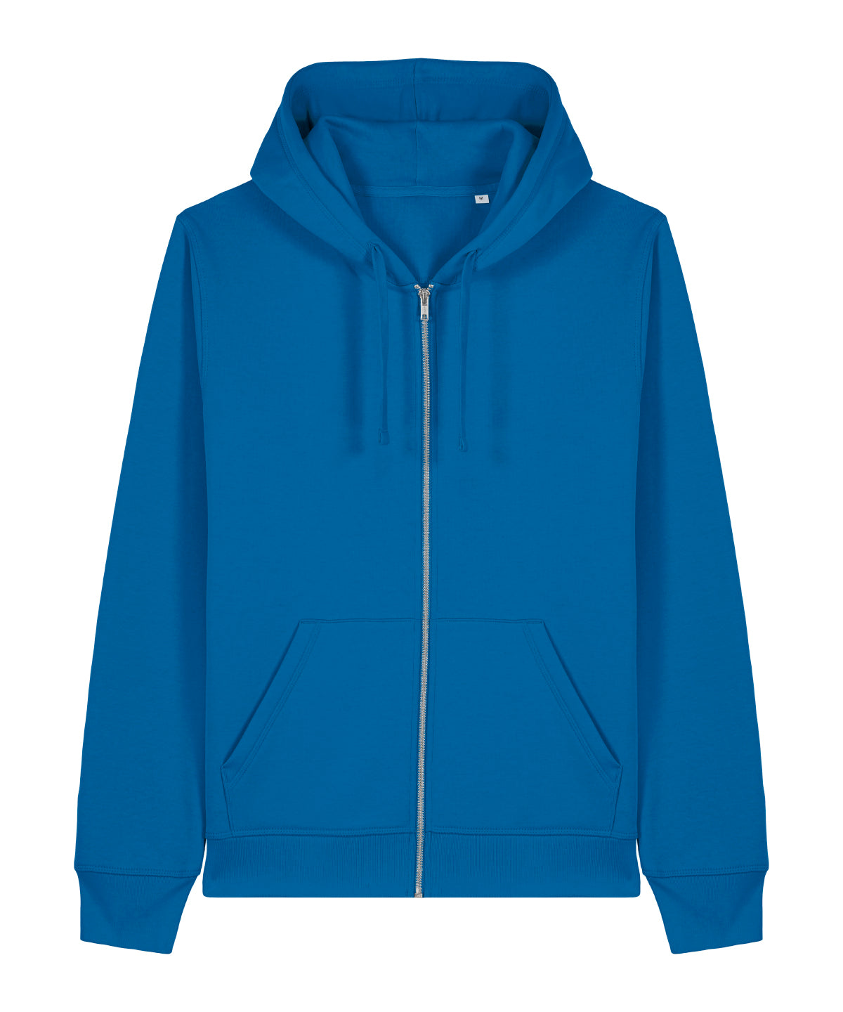 Unisex Custom Printed or Embroidered Organic Recycled Zip-Up Hoodie