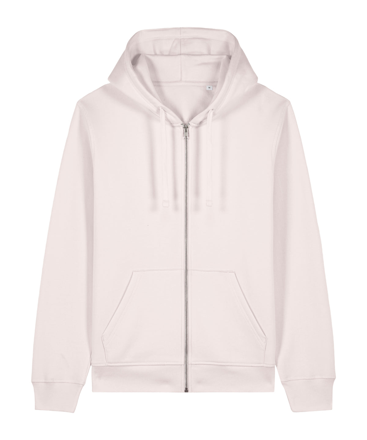 Unisex Custom Printed or Embroidered Organic Recycled Zip-Up Hoodie