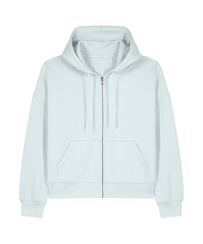 Women's Custom Printed or Embroidered Organic Premium Zip-Up Hoodie