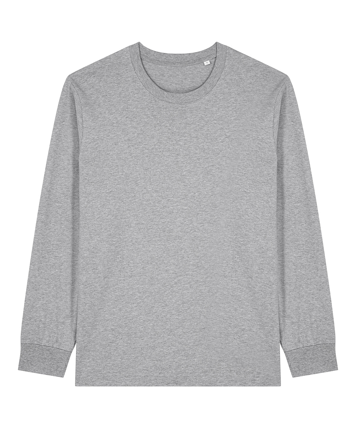 Unisex Custom Printed Organic Heavyweight Long Sleeve T-Shirt