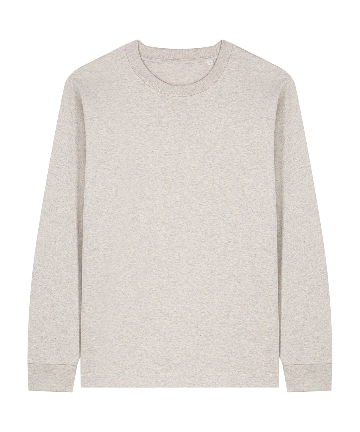 Unisex Custom Printed Organic Heavyweight Long Sleeve T-Shirt
