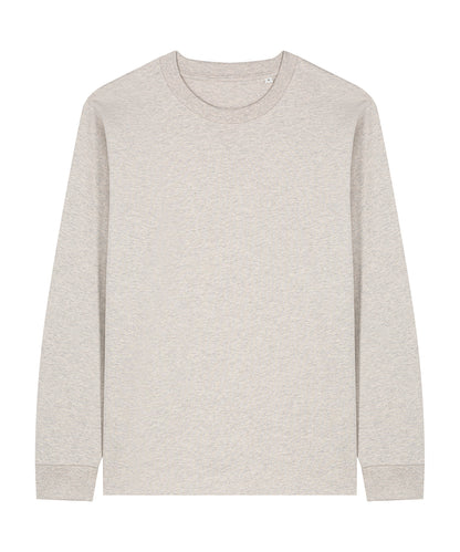 Unisex Custom Printed Organic Heavyweight Long Sleeve T-Shirt
