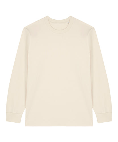 Unisex Custom Printed Organic Heavyweight Long Sleeve T-Shirt