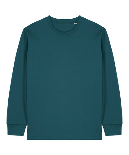Unisex Custom Printed Organic Heavyweight Long Sleeve T-Shirt