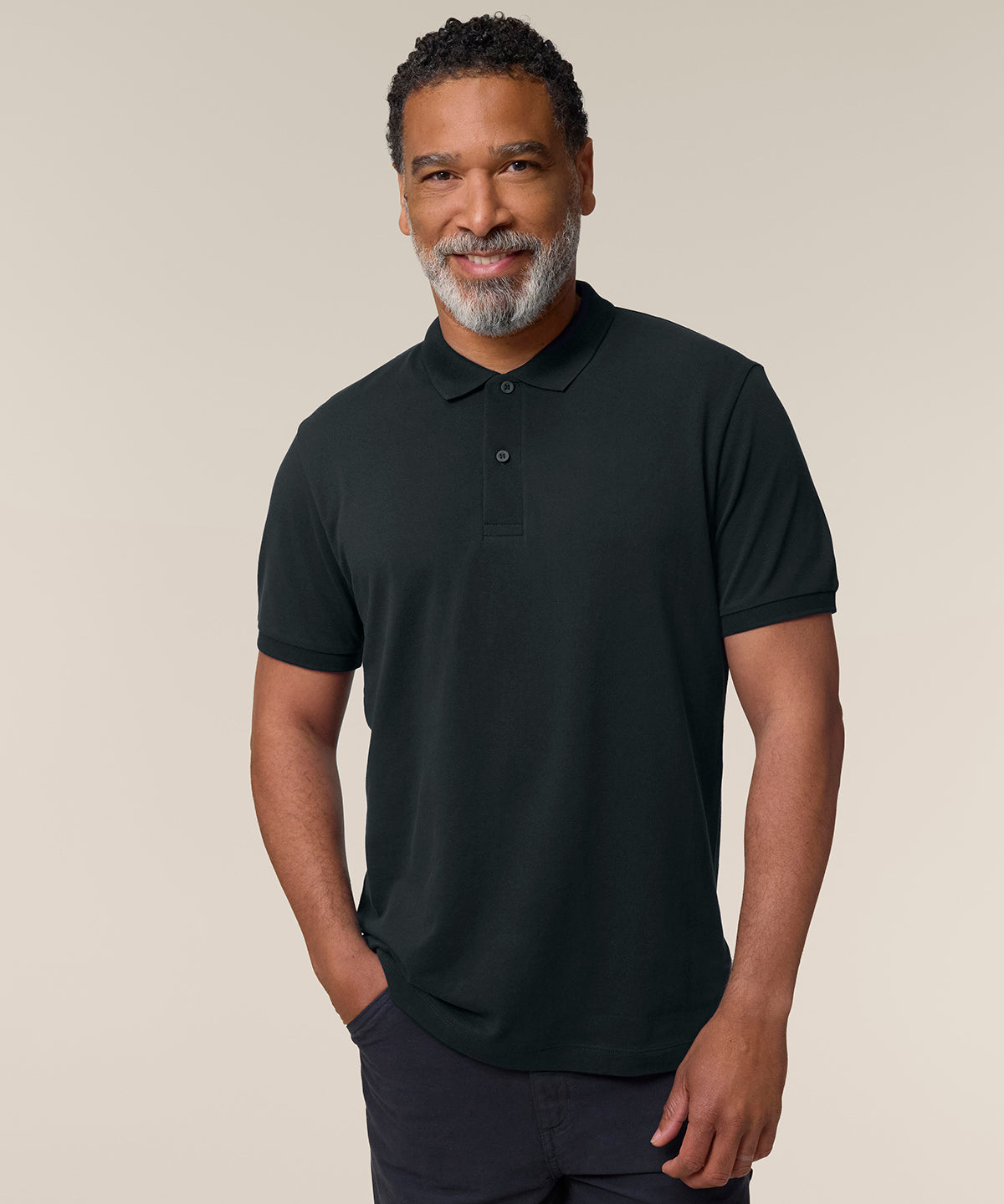 Men's Custom Printed or Embroidered Organic Recycled Polo Shirt