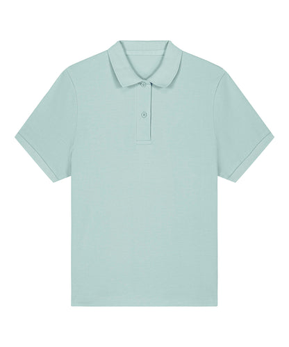 Women's Custom Printed or Embroidered Organic Recycled Polo Shirt