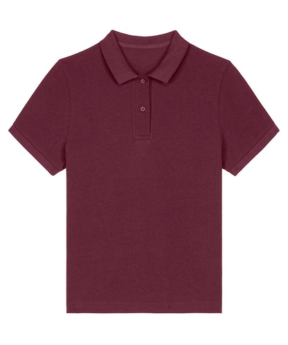 Women's Custom Printed or Embroidered Organic Recycled Polo Shirt