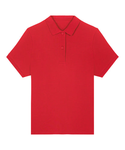 Women's Custom Printed or Embroidered Organic Recycled Polo Shirt