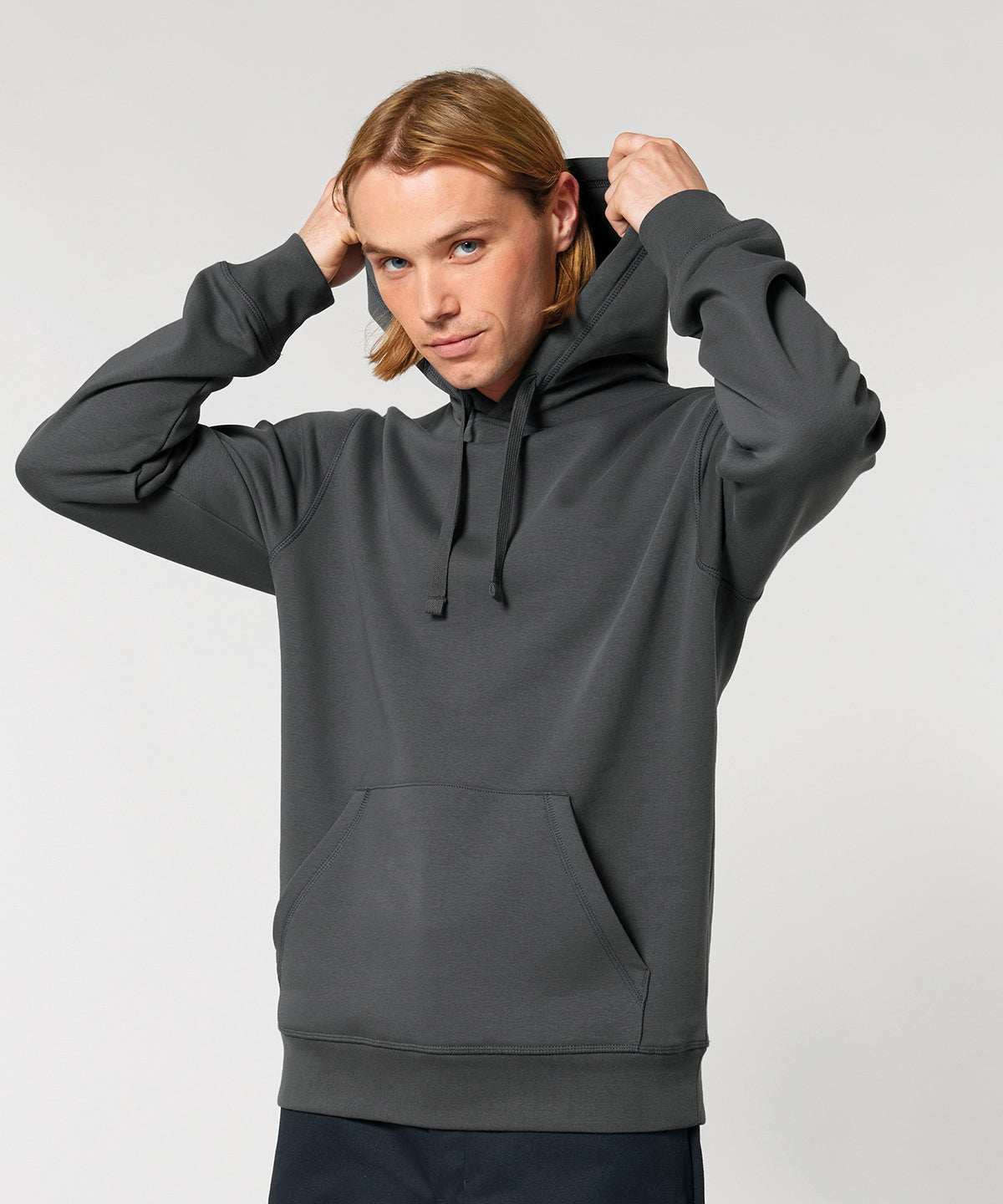 Unisex Custom Printed or Embroidered Organic Recycled Hoodie