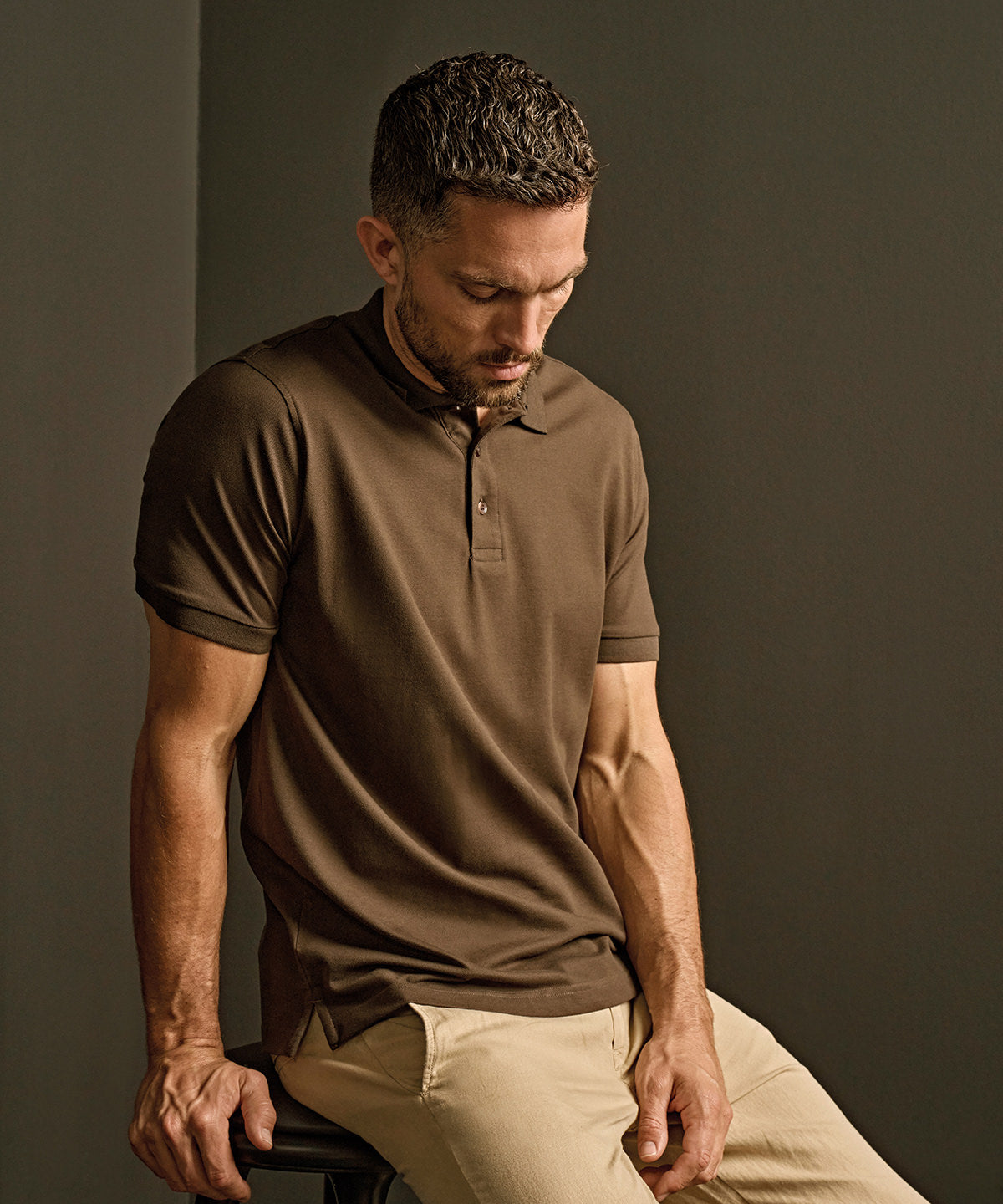 Unisex Custom Printed or Embroidered Organic Cotton Polo Shirt
