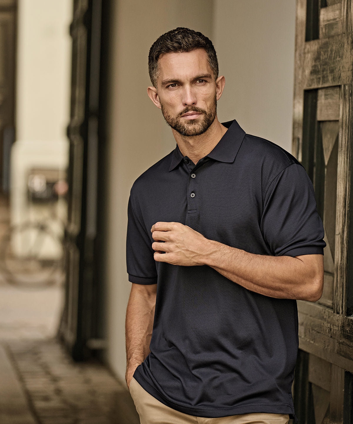 Unisex Custom Printed or Embroidered Organic Recycled Polo Shirt