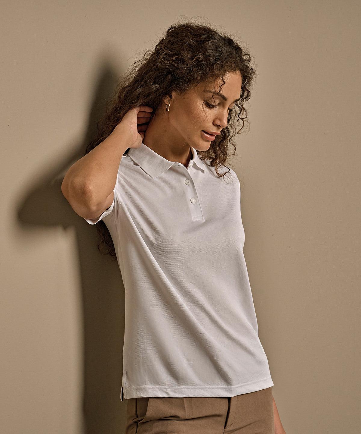 Women's Custom Printed or Embroidered Organic Recycled Polo Shirt