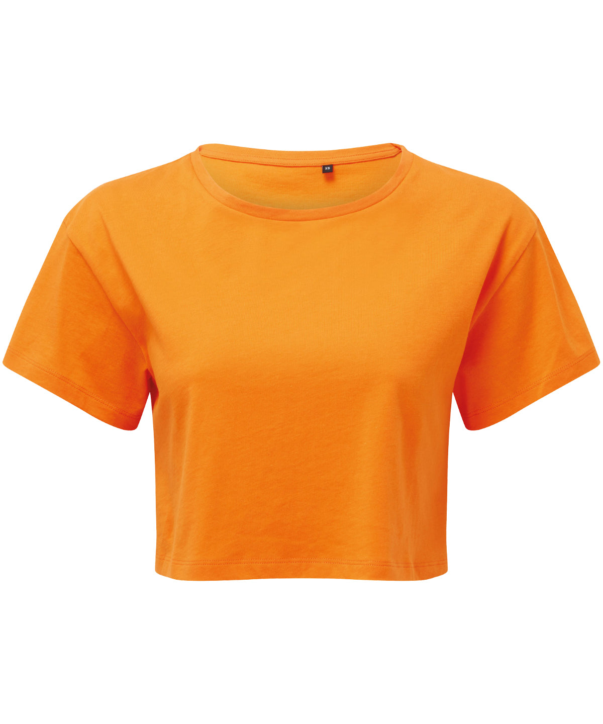 Women’s Custom Printed Organic Performance Cropped T-Shirt