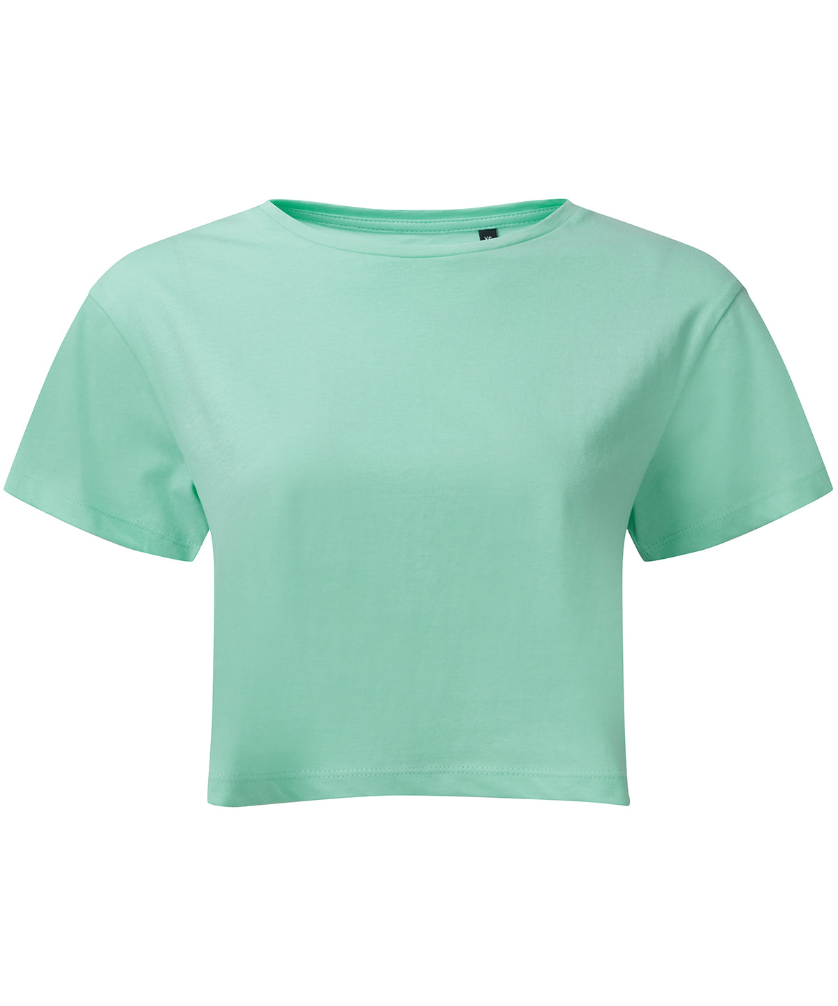 Women’s Custom Printed Organic Performance Cropped T-Shirt