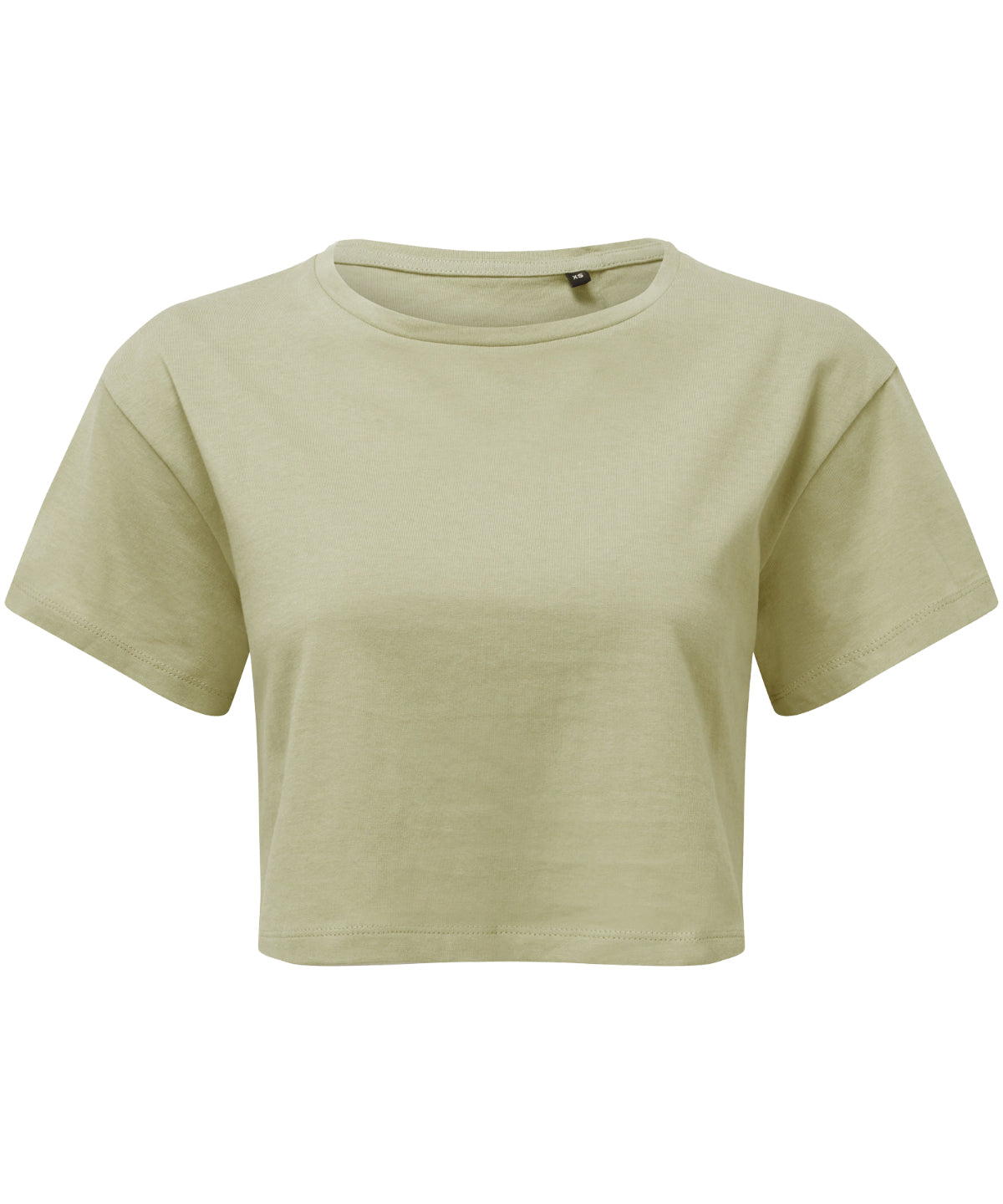 Women’s Custom Printed Organic Performance Cropped T-Shirt