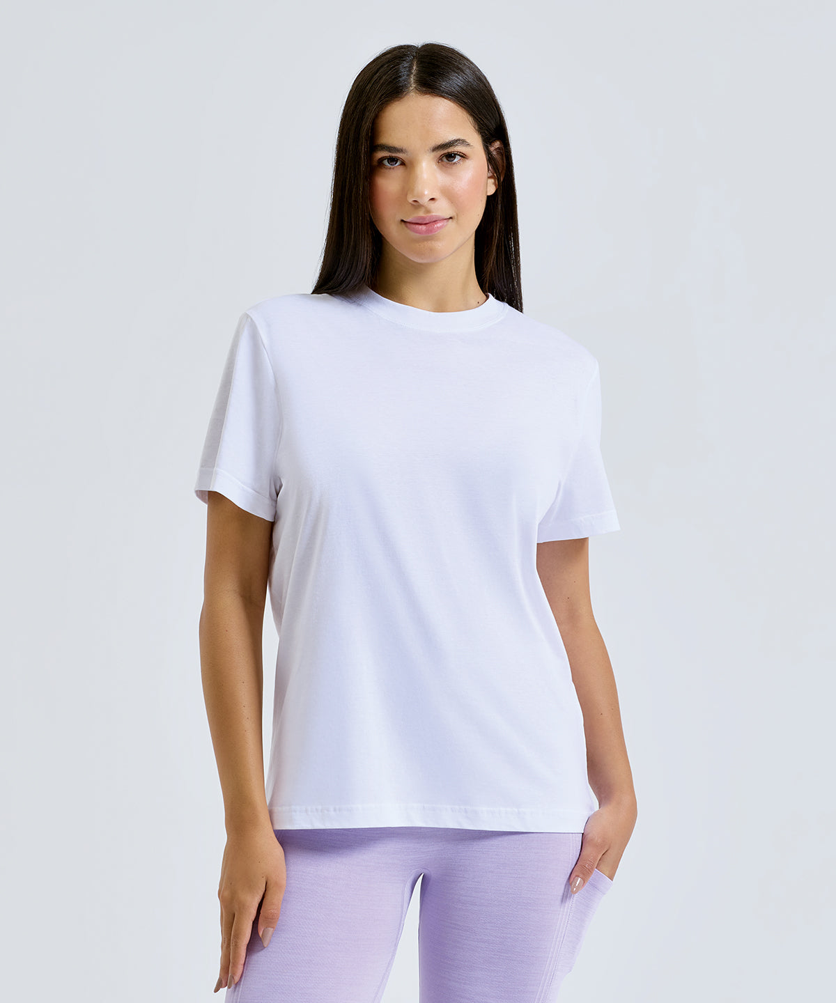Women’s Custom Printed Organic Short Sleeve Oversized T-Shirt