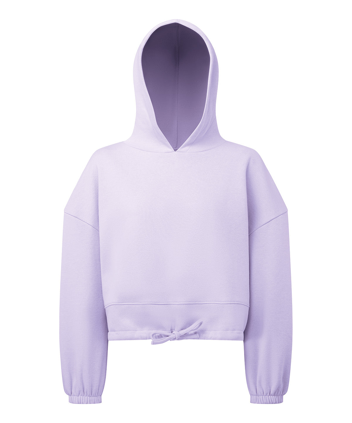 Women’s Custom Printed or Embroidered Organic Performance Cropped Hoodie