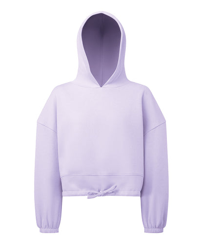 Women’s Custom Printed or Embroidered Organic Performance Cropped Hoodie