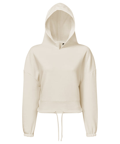 Women’s Custom Printed or Embroidered Organic Performance Cropped Hoodie