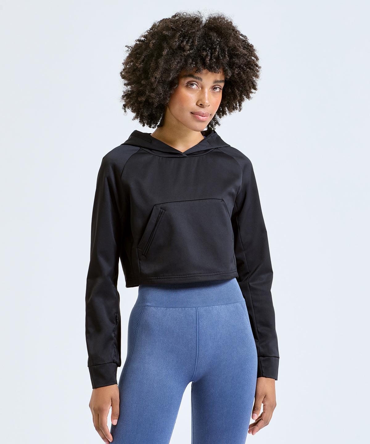 Women’s Custom Printed or Embroidered Performance Cropped Outdoor Jacket