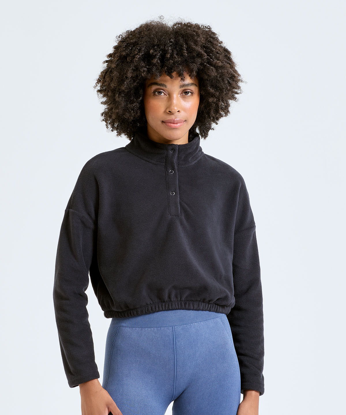 Women’s Custom Printed or Embroidered Cropped Fleece