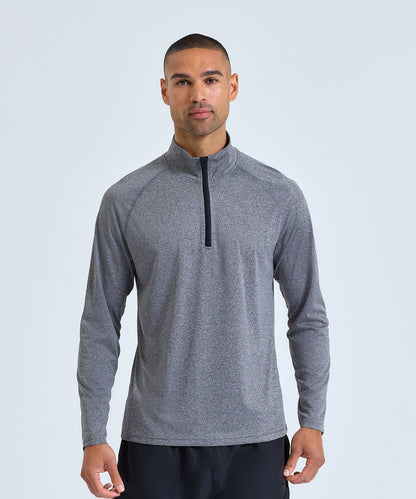 Men’s Custom Printed Performance Long Sleeve Quarter Zip Training Top