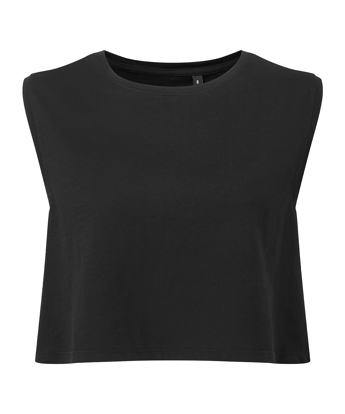 Women’s Custom Printed Organic Cropped Vest
