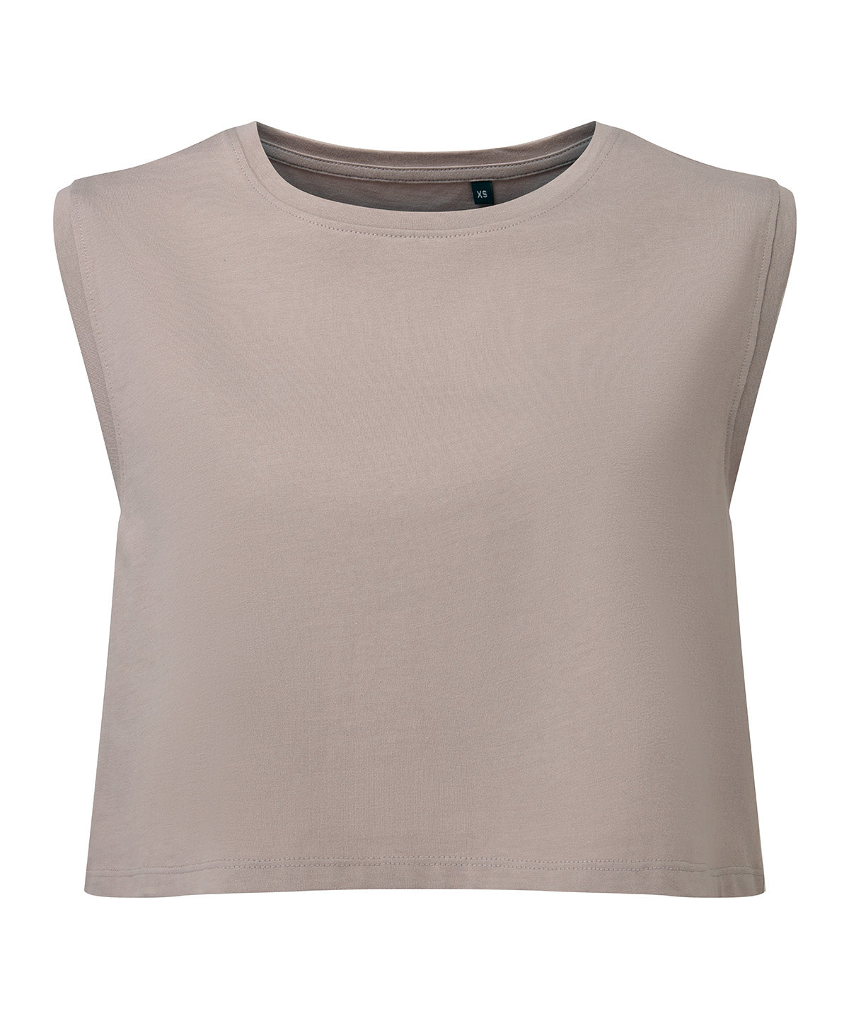 Women’s Custom Printed Organic Cropped Vest
