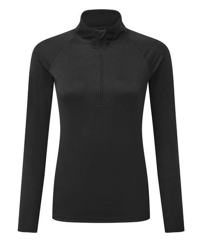 Women’s Custom Printed Performance Long Sleeve Quarter Zip Training Top
