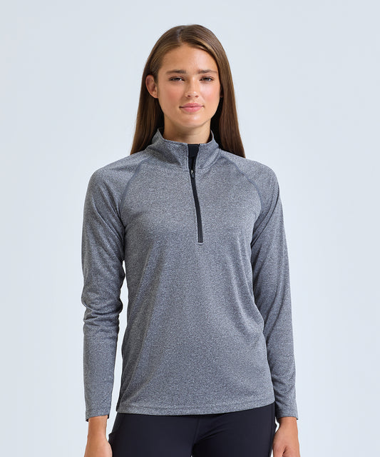 Women’s Custom Printed Performance Long Sleeve Quarter Zip Training Top