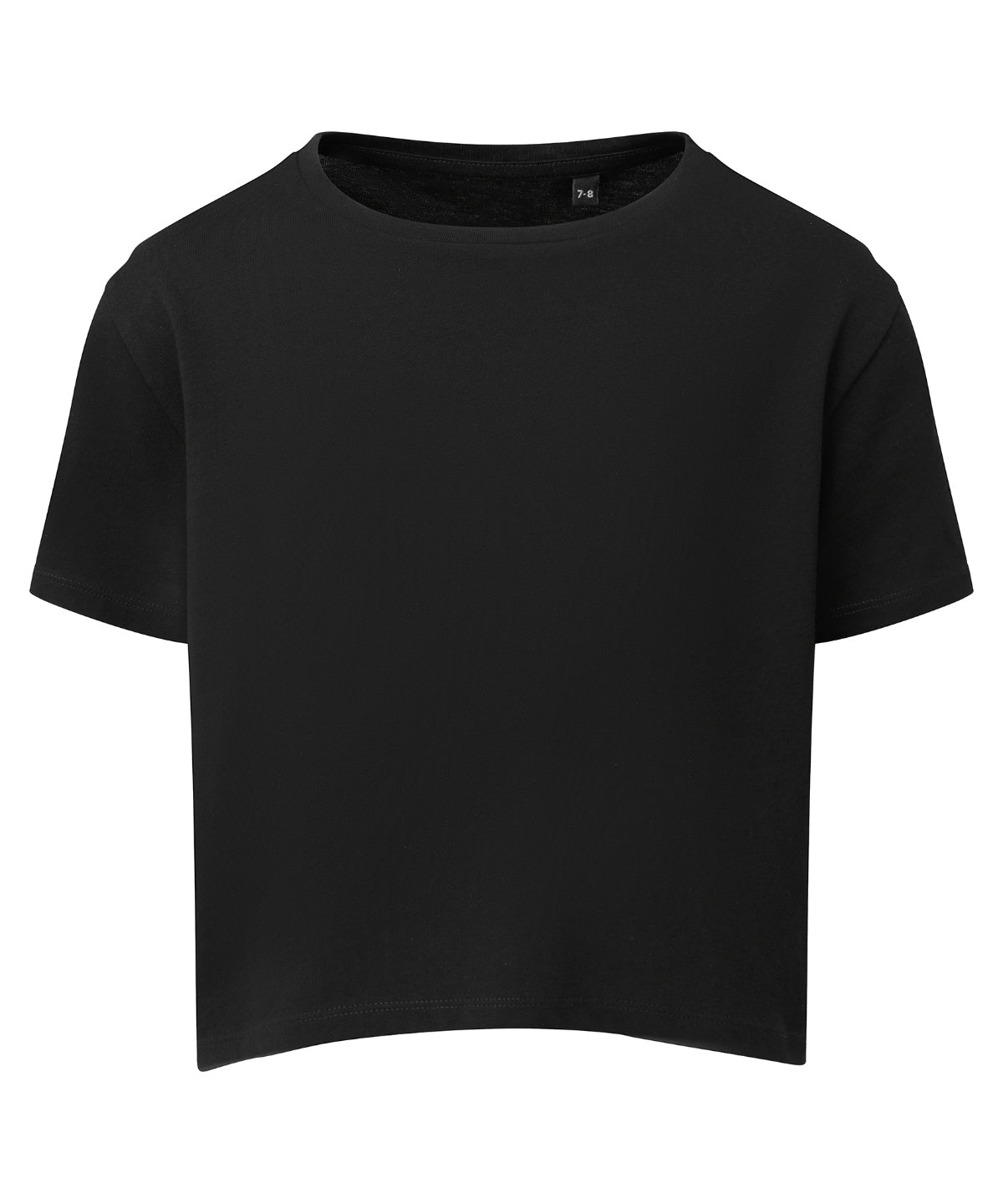 Kids Custom Printed Cropped T-Shirt