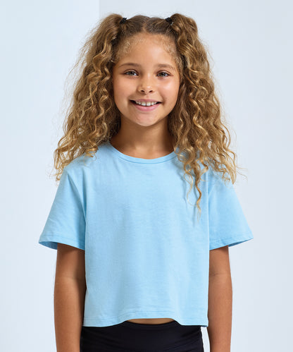 Kids Custom Printed Cropped T-Shirt