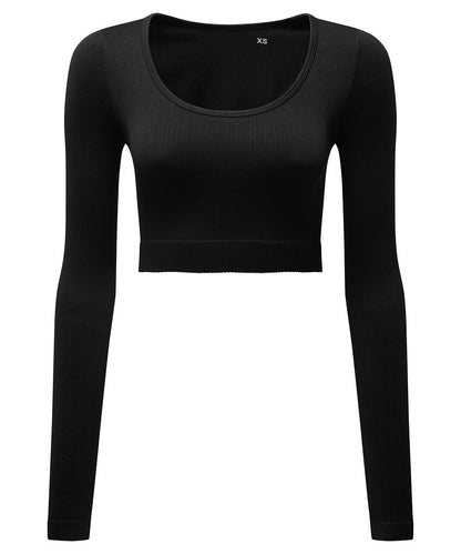 Women’s Custom Printed Performance Cropped Seamless T-Shirt