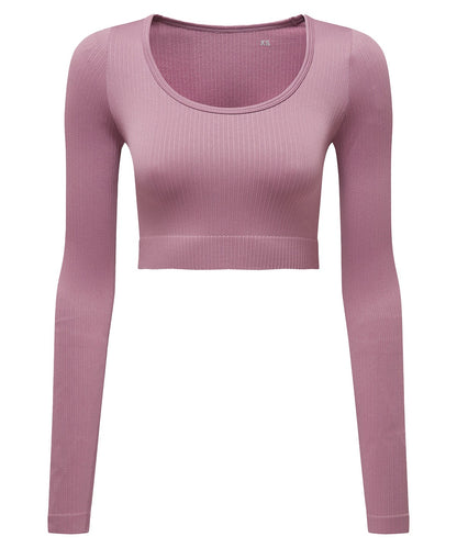 Women’s Custom Printed Performance Cropped Seamless T-Shirt