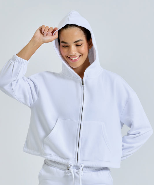 Women’s Custom Printed or Embroidered Organic Recycled Fleece Hoodie