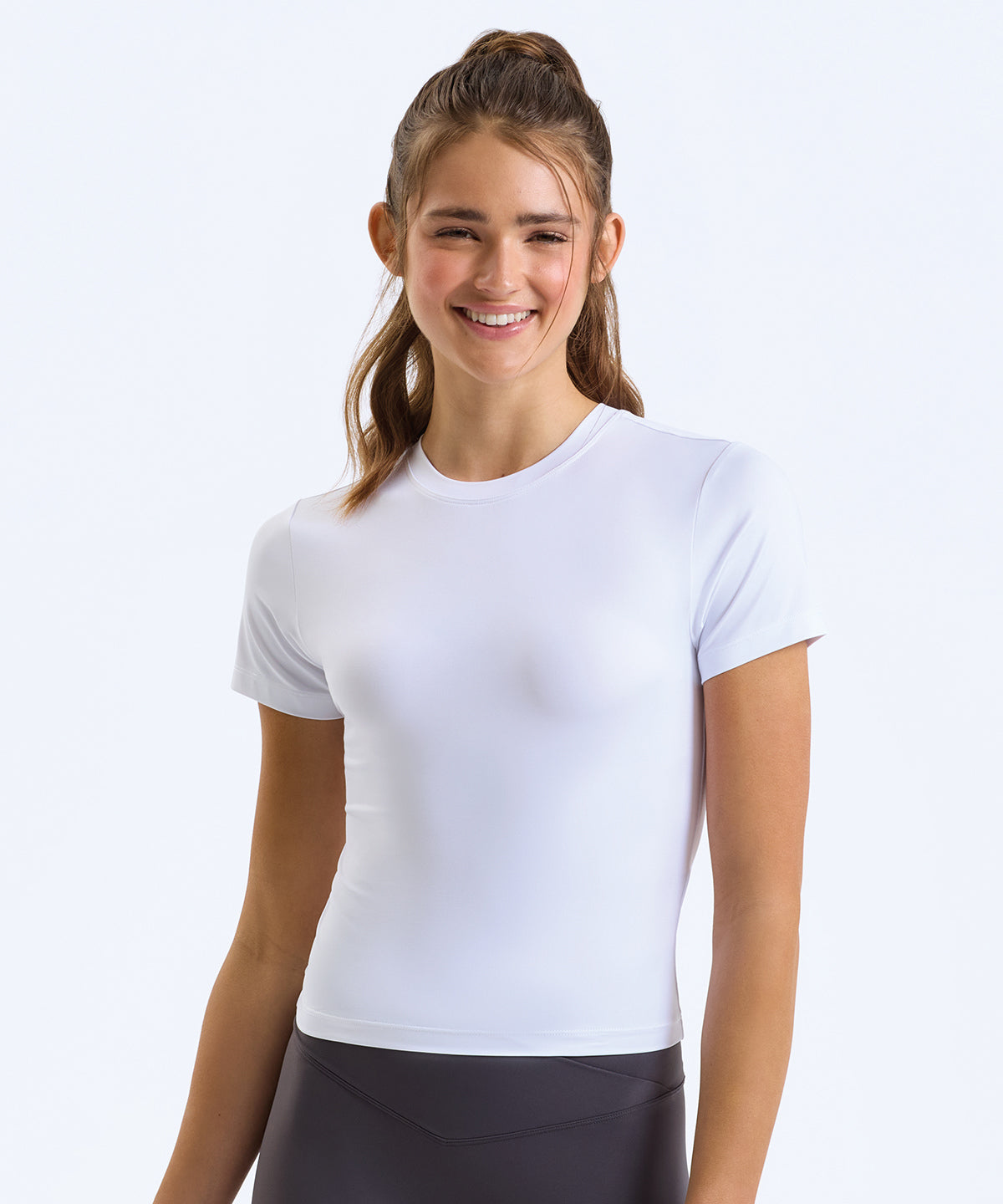 Women’s Custom Printed Organic Recycled Fitted T-Shirt