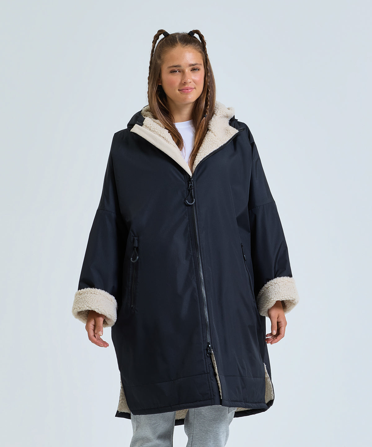 Custom Printed Recycled Wicking Waterproof Changing Robe