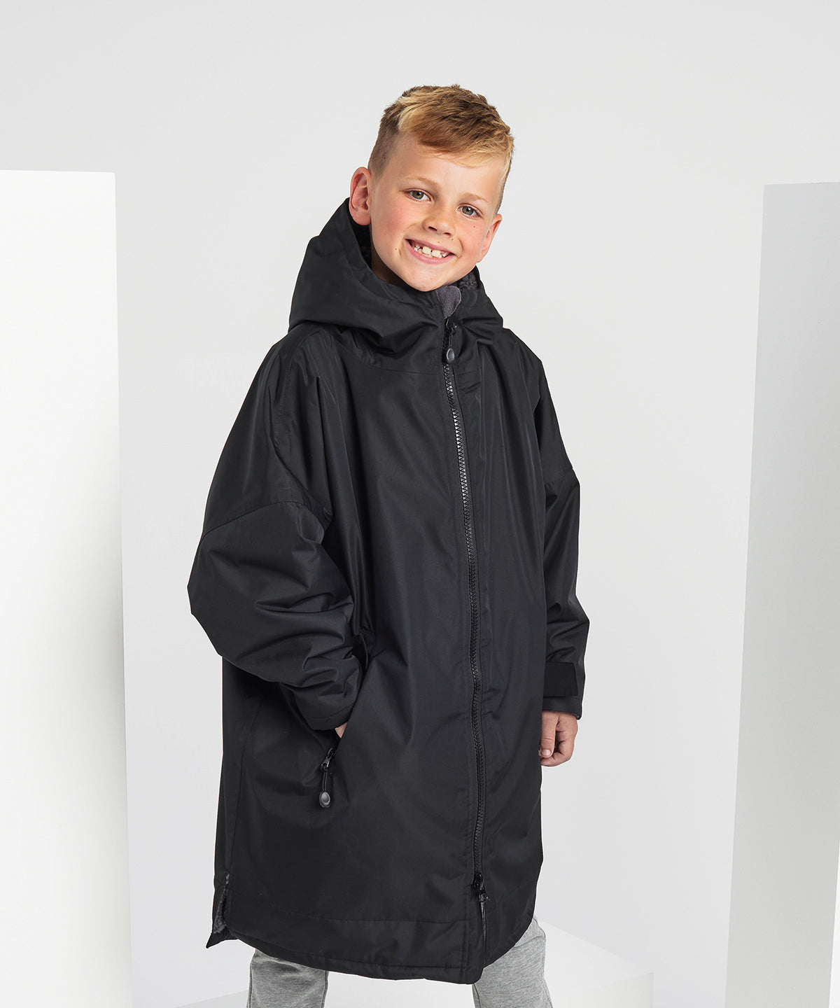 Kids Custom Printed Recycled Wicking Waterproof Changing Robe