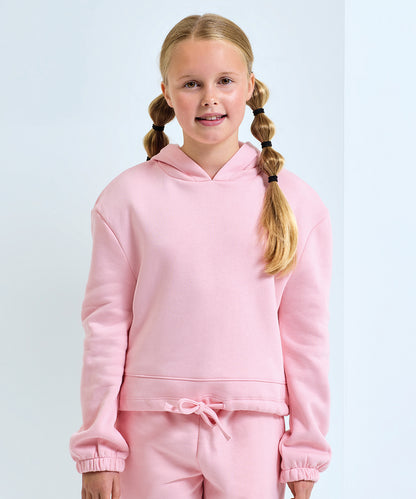 Kids Custom Printed or Embroidered Organic Recycled Cropped Hoodie