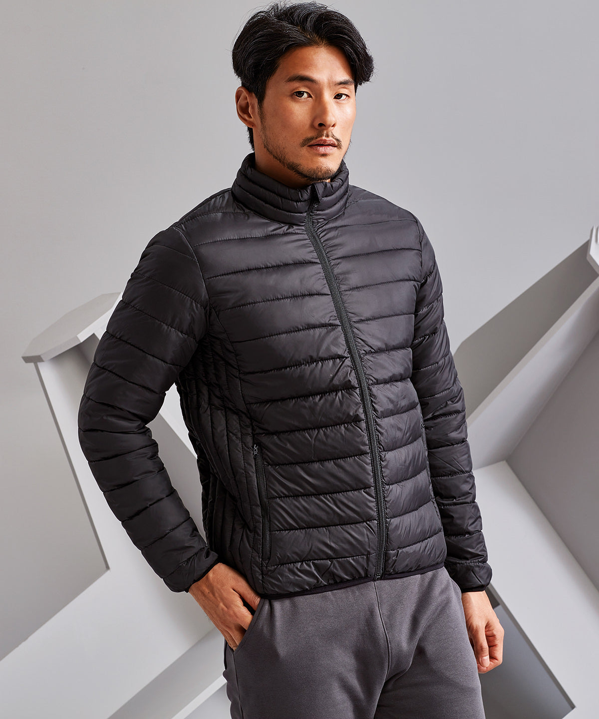 Men's Custom Printed or Embroidered Performance Zip-Up Jacket